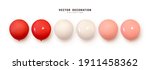 set of helium balloons.... | Shutterstock .eps vector #1911458362