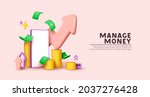 financial investment. creative... | Shutterstock .eps vector #2037276428