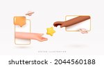 communication through... | Shutterstock .eps vector #2044560188