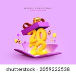 happy new year yellow number... | Shutterstock .eps vector #2059222538