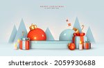 christmas and new year festive... | Shutterstock .eps vector #2059930688