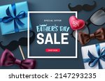 father's day sale vector banner ... | Shutterstock .eps vector #2147293235
