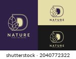 nature logo design. logotype... | Shutterstock .eps vector #2040772322