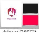 fire shield  icon oil  gas and... | Shutterstock .eps vector #2158392955