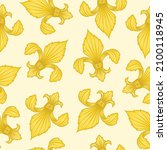 fleur de lis pattern  symbol... | Shutterstock .eps vector #2100118945