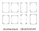 black geometric template in... | Shutterstock .eps vector #1816510145