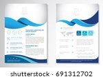 template vector design for... | Shutterstock .eps vector #691312702