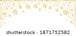 golden decoration festive... | Shutterstock .eps vector #1871752582