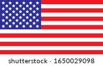 american flag vector american... | Shutterstock .eps vector #1650029098