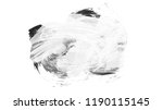 brush stroke and texture. smear ... | Shutterstock . vector #1190115145