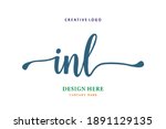 inl lettering logo is simple ...