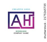 ah lettering  perfect for... | Shutterstock .eps vector #2175265735