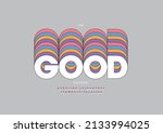 vector of stylized good... | Shutterstock .eps vector #2133994025