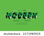 vector of stylized modern... | Shutterstock .eps vector #2171985925