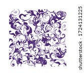 purple and white pattern design  | Shutterstock .eps vector #1724131225