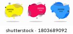 abstract vector banners. modern ... | Shutterstock .eps vector #1803689092