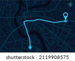 map city with gps navigator.... | Shutterstock .eps vector #2119908575