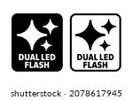 "dual Led Flash" Vector...