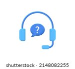 3d customer support realistic... | Shutterstock .eps vector #2148082255