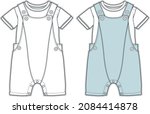 baby fashion clothing design.... | Shutterstock .eps vector #2084414878