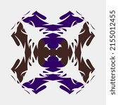 beautiful mandala symmetrical... | Shutterstock .eps vector #2155012455