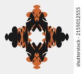 beautiful mandala symmetrical... | Shutterstock .eps vector #2155012555