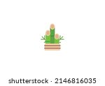 pine decoration vector isolated ... | Shutterstock .eps vector #2146816035