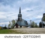 Small photo of Jamna, Poland - April 29, 2023: Church of Our Lady of Unfailing Hope