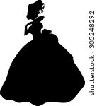 Victorian   Woman   Silhouette  ...