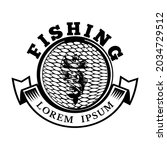 fishing logo  bass  tuna ... | Shutterstock .eps vector #2034729512