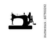 Sewing Machine Vintage Silhouette Free Stock Photo - Public Domain Pictures