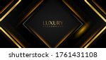 luxurious dark   gold... | Shutterstock .eps vector #1761431108
