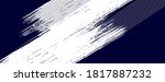 dots halftone white   blue... | Shutterstock .eps vector #1817887232