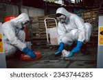 Small photo of Absorb Spillage, How to Contain Chemical Spill, Part of Steps for Dealing with Chemical Spillage, Spill Clean-up Procedures, Basic Practical Training for Chemical Spill Clean-up.