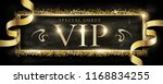 luxury vip banner design ... | Shutterstock .eps vector #1168834255