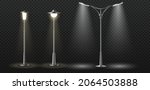 street lights set realistic... | Shutterstock .eps vector #2064503888
