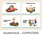 farming coffee production... | Shutterstock .eps vector #2154912565