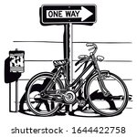 bike bicycle transpor... | Shutterstock .eps vector #1644422758