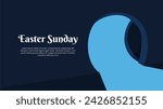 vector easter sunday background ...