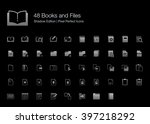 books and files pixel perfect... | Shutterstock .eps vector #397218292