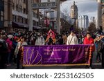 Small photo of Chinatown, Vancouver BC, Canada - January 22, 2023 : Following a two-year hiatus, the much anticipated return of Vancouver Chinatown's Lunar New Year parade finally arrived.