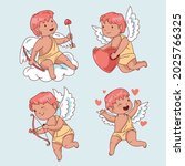Cartoon Cupid Character...