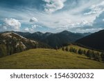 Nockalm road -  The Nockberge mountains are Europe`s only Biosphere park situated in high mountains that is home to the widest spruce, larch and Swiss stone pine forest of the Eastern Alps (well signp