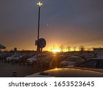 Small photo of Beautiful Sunset in a unorthodox area