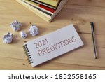 2021 Predictions Handwritten On ...