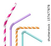 Colorful Drinking Straws....