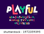 playful style font design ... | Shutterstock .eps vector #1972359395