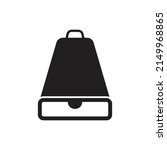 cowbell instrument icon design. ... | Shutterstock .eps vector #2149968865
