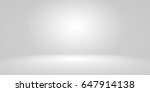 empty circular dark grey... | Shutterstock . vector #647914138