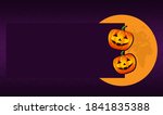 halloween sale banners with the ... | Shutterstock . vector #1841835388